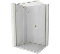 Mexen Mist-H T cabine de douche à battant gauche 110 x 70 cm, transparent, or - 8A5T-110-070-50-00-L 72502 5905315612601