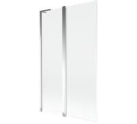 Mexen Mist L paroi de baignoire 2 volets 110 x 150 cm, transparent, chrome - 8A9L-110-011-01-00 78023 5905315673121