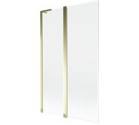 Mexen Mist L paroi de douche 2 volets 110 x 150 cm, transparent, doré - 8A9L-110-011-50-00 78029 5905315673152