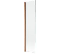 Mexen Mist paroi de douche 1 volet 50 x 150 cm, transparent, cuivre brossé - 8A9-050-001-65-00 77053 5905315961761