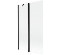 Mexen Mist paroi de douche à deux volets 110 x 150 cm, transparent, noir - 8A9-110-011-70-00 77555 5905315962065