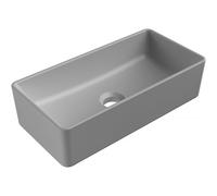 Mexen Nadia lavabo à poser 46 x 23 cm, gris clair mat - 21614661 15939 5907709157316