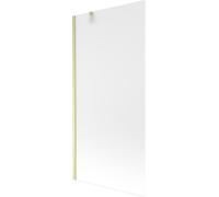 Mexen Next écran à 1 aile 90x150cm Frosted Gold Brushed