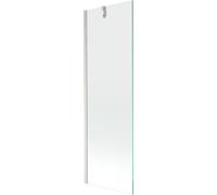 Mexen Next Écran de baignoire à 1 battant 60 x 150 cm, transparent, nickel brossé - 895-060-000-00-00-97
