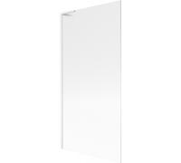 Mexen Next L pare-douche 1 vantail 90 x 150 cm, rayé, blanc - 895-090-000-03-09-20 51437 5905315318220