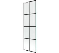 Mexen Next L pare-douche 1-volet 60 x 150 cm, grille noire, blanc - 895-060-000-03-77-20 52773 5905315320599