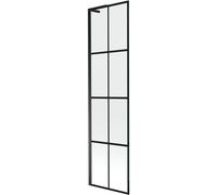 Mexen Next L pare-douche à un panneau 50 x 150 cm, grille noire, noir - 895-050-000-03-77-70 52808 5905315320940