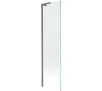 Mexen Next L pare-douche de baignoire 1-volet 50 x 150 cm, transparent, gris pistolet brossé - 895-050-000-03-00-66 51403 5905315317889