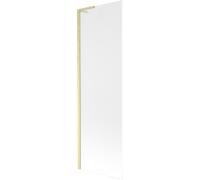 Mexen Next L pare-douche pour baignoire à 1 vantail 60 x 150 cm, givré, or brossé - 895-060-000-03-30-55 51533 5905315318916