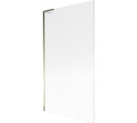 Mexen Next L paroi de baignoire 1-volet 100 x 150 cm, striée, dorée - 895-100-000-03-09-50 51444 5905315318299