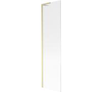 Mexen Next L paroi de baignoire 1 volet 50 x 150 cm, rayures, or brossé - 895-050-000-03-09-55 51445 5905315318305