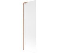 Mexen Next L paroi de baignoire 1 volet 60 x 150 cm, givré, cuivre brossé - 895-060-000-03-30-65 52148 5905315319036