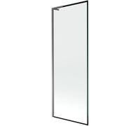 Mexen Next L paroi de douche 1 panneau 70 x 150 cm, cadre noir, métal gun - 895-070-000-03-70-95 52688 5905315320421