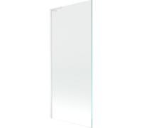Mexen Next L Paroi pliante pour baignoire d'une pièce 80 x 150 cm, transparent, blanc - 895-080-000-03-00-20