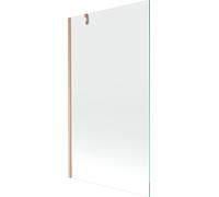 Mexen Next Paravent à une aile 100x150 cm Cuivre Verre trempé