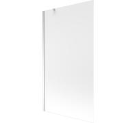 Mexen Next Pare-baignoire 1 vantail 100 x 150 cm, motif Rhinestone, Chrome - 895-100-000-00-30-01