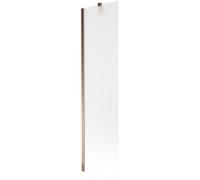 Mexen Next Pare-baignoire 1 vantail 50 x 150 cm, motif strass, rose doré - 895-050-000-00-30-60