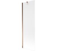 Mexen Next Pare-baignoire 1 vantail 60 x 150 cm, motif strass, rose doré - 895-060-000-00-30-60