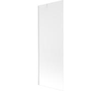 Mexen Next Pare-baignoire 1 vantail 70 x 150 cm, motif strass, blanc - 895-070-000-00-30-20