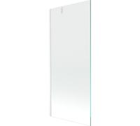 Mexen Next Pare-baignoire 1 vantail 80 x 150 cm, transparent, blanc - 895-080-000-00-00-20