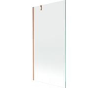Mexen Next pare-douche 1 volet 90 x 150 cm, transparent, cuivre brossé - 895-090-000-00-00-65 46878 5905315315526