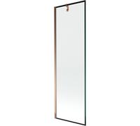 Mexen Next pare-douche à 1 battant 60 x 150 cm, cadre noir, or rose - 895-060-000-00-70-60 20311 5905315135933