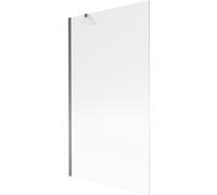 Mexen Next pare-douche de baignoire à 1 panneau 100 x 150 cm, rayures, gun métal - 895-100-000-00-09-95 47169 5905315316257