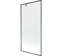 Mexen Next paroi de baignoire 1 panneau 90 x 150 cm, cadre noir, métal canon - 895-090-000-00-70-95 47534 5905315317148