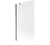 Mexen Next paroi de baignoire 1 volet 100 x 150 cm, givré, noir - 895-100-000-00-30-70 20272 5905315135438