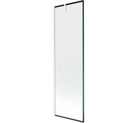 Mexen Next paroi de baignoire 1 volet 60 x 150 cm, cadre noir, chrome - 895-060-000-00-70-01 20308 5905315135759