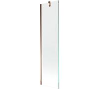 Mexen Next paroi de baignoire à 1 vantail 50 x 150 cm, transparent, or rose - 895-050-000-00-00-60 19906 5905315135025