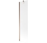 Mexen Next paroi de baignoire à 1 vantail 50 x 150 cm, givré, or rose - 895-050-000-00-30-60 20216 5905315135322