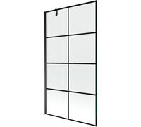 Mexen Paroi de baignoire Next 1 volet 100×150 cm verre trempé 6 mm noir