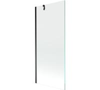 Mexen Paroi de baignoire Next 1 volet 80 x 150 cm verre 6 mm transparent noir