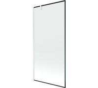 Mexen Next pare-douche à 1 vantail 90 x 150 cm, cadre noir, blanc - 895-090-000-00-70-20 20324 5905315135841