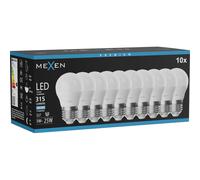 Mexen Nova 10x Ampoule LED E27, G45, 3W, Froid - 6500K, 315 lm - L101-E27-0365-01x10 95862 5907931022123