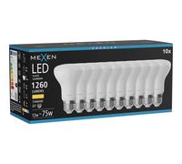 Mexen Nova 10x Ampoule LED E27, R63, 12W, Chaude - 3000K, 1260 lm - L104-E27-1230-01x10 95938 5907931022888