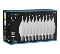Mexen Nova 10x ampoule LED flamme E14, C37, 10W, Neutre - 4000K, 1055 lm - L106-E14-1040-01x10 95955 5907931023045