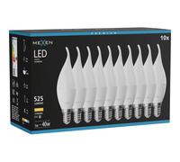 Mexen Nova 10x Ampoule LED flamme E14, C37, 5W, Chaude - 3000K, 525 lm - L106-E14-0530-01x10 95948 5907931022970
