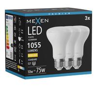 Mexen Nova 3x Ampoule LED E27, R63, 10W, Chaude - 3000K, 1055 lm - L104-E27-1030-01x03 95698 5907931015095