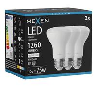 Mexen Nova 3x Ampoule LED E27, R63, 12W, Neutre - 4000K, 1260 lm - L104-E27-1240-01x03 95702 5907931015132