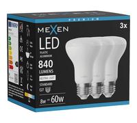 Mexen Nova 3x Ampoule LED E27, R63, 8W, Neutre - 4000K, 840 lm - L104-E27-0840-01x03 95696 5907931015071
