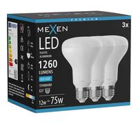 Mexen Nova 3x Ampoule LED E27, R80, 12W, Froid - 6500K, 1260 lm - L105-E27-1265-01x03 95706 5907931015170