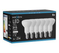 Mexen Nova 6x Ampoule LED E14, R50, 3W, Neutre - 4000K, 315 lm - L103-E14-0340-01x06 95684 5907931018980