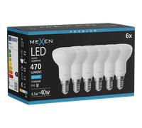 Mexen Nova 6x Ampoule LED E14, R50, 4,5W, Froid - 6500K, 470 lm - L103-E14-0565-01x06 95688 5907931019024