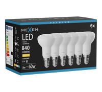 Mexen Nova 6x Ampoule LED E14, R50, 8W, Chaude - 3000K, 840 lm - L103-E14-0830-01x06 95692 5907931019062