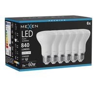 Mexen Nova 6x Ampoule LED E27, R63, 8W, Neutre - 4000K, 840 lm - L104-E27-0840-01x06 95711 5907931019109