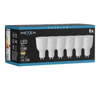 Mexen Nova 6x Ampoule LED GU10, 12W, Chaude - 3000K, 1260 lm - L108-GU10-1230-01x06 95794 5907931019574