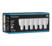 Mexen Nova 6x Ampoule LED GU10, 12W, Neutre - 4000K, 1260 lm - L108-GU10-1240-01x06 95795 5907931019581