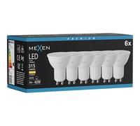 Mexen Nova 6x Ampoule LED GU10, 3W, Chaude - 3000K, 315 lm - L107-GU10-0330-01x06 95773 5907931019369